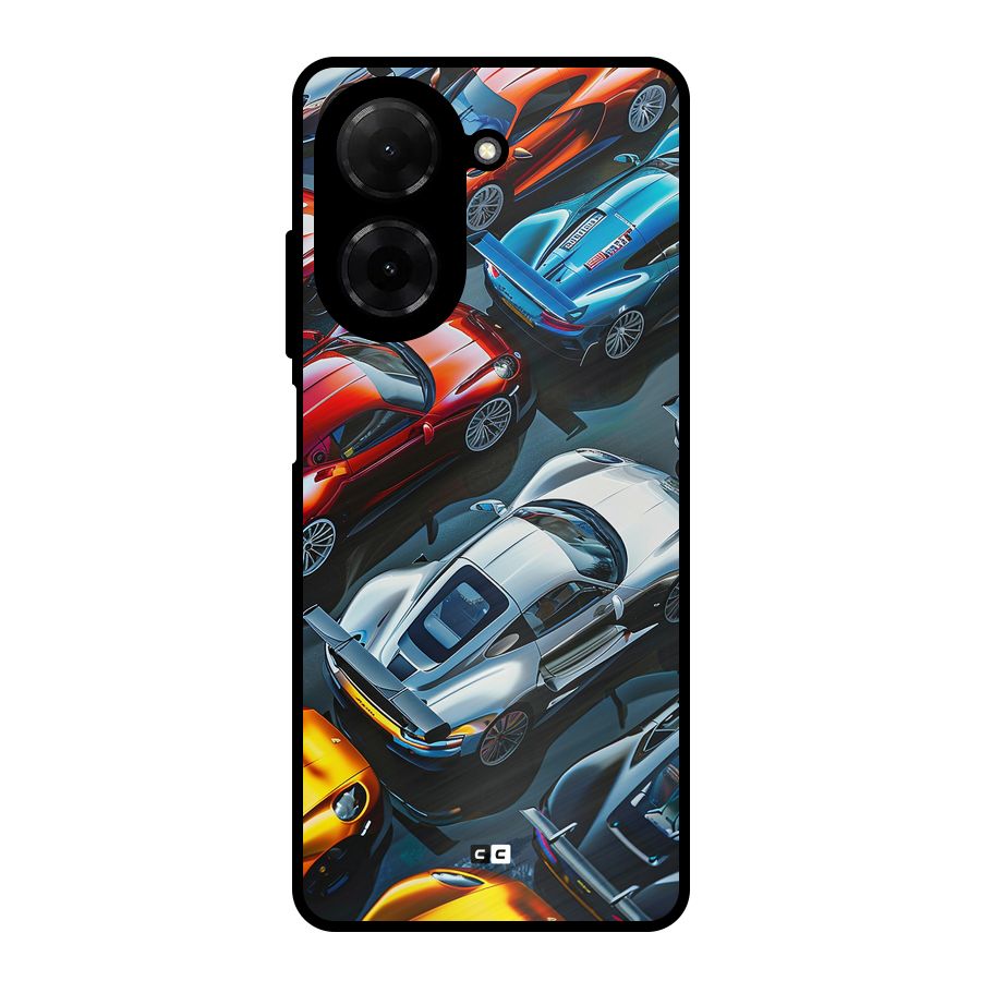 Supercar Club Metal Back Case for Redmi A5 4G