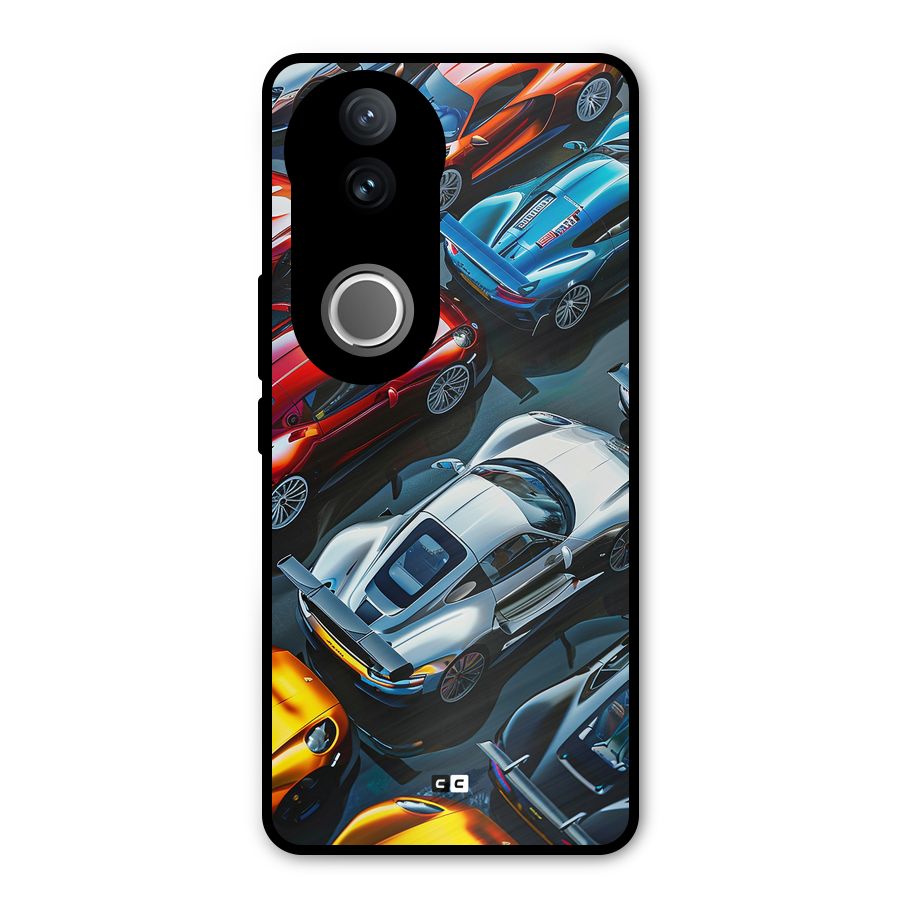 Supercar Club Metal Back Case for Vivo V50e