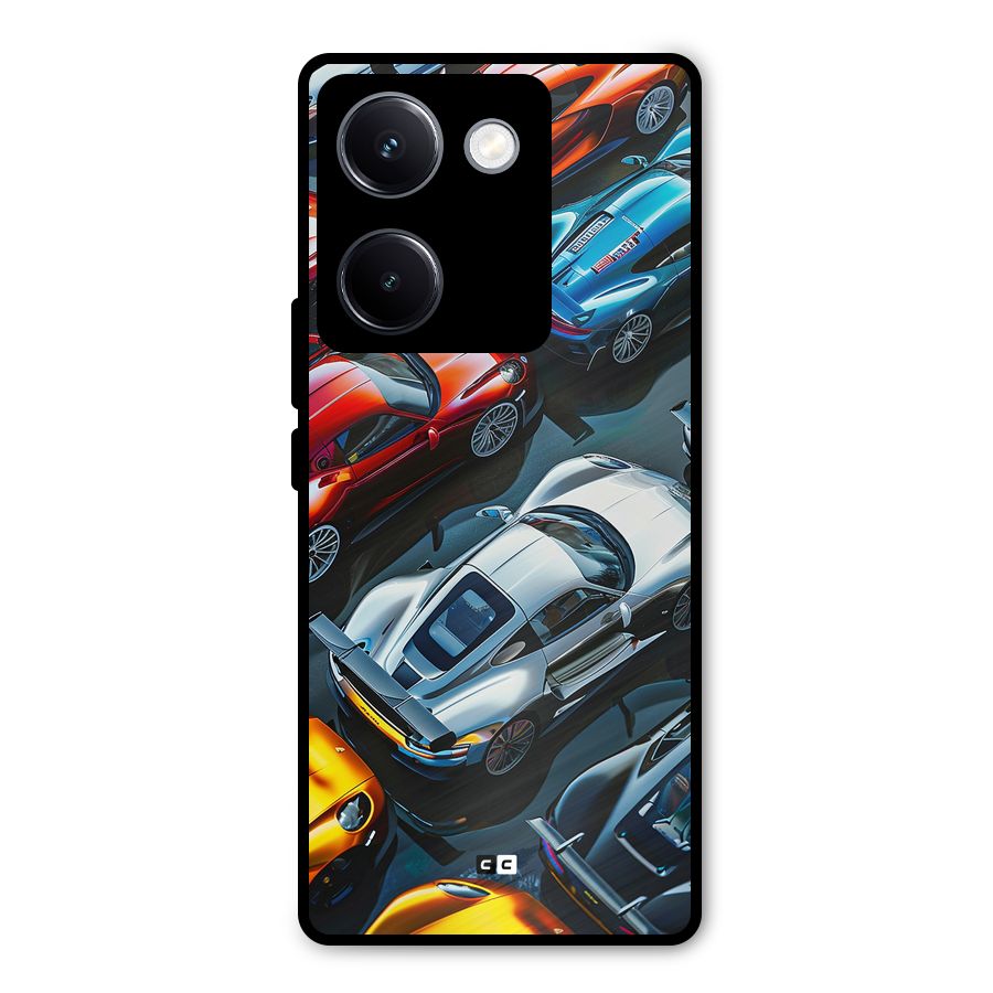Supercar Club Metal Back Case for Vivo Y300 Plus
