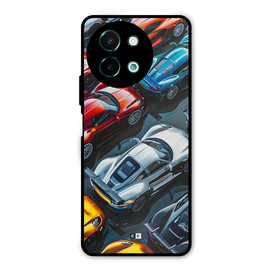 Supercar Club Metal Back Case for Vivo Y58