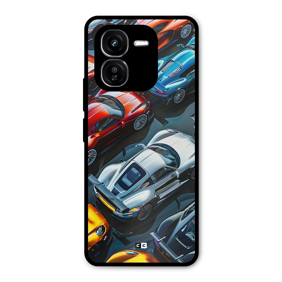 Supercar Club Metal Back Case for iQOO Z9x