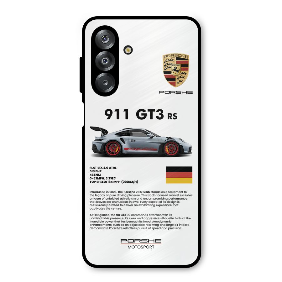 Supercar Features Metal Back Case for Galaxy A26