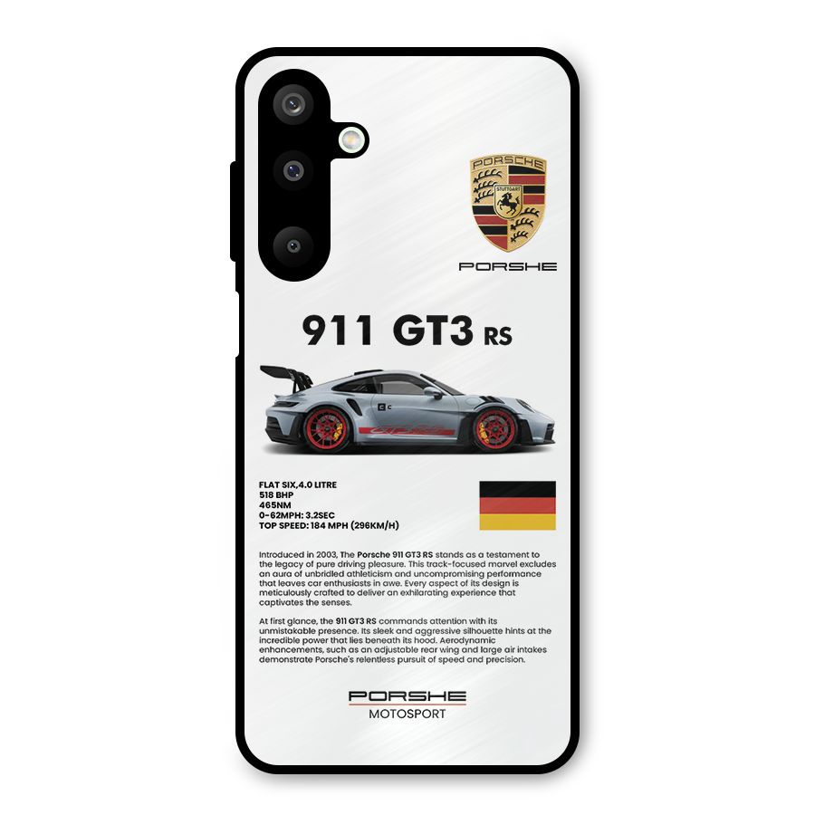 Supercar Features Metal Back Case for Galaxy M16