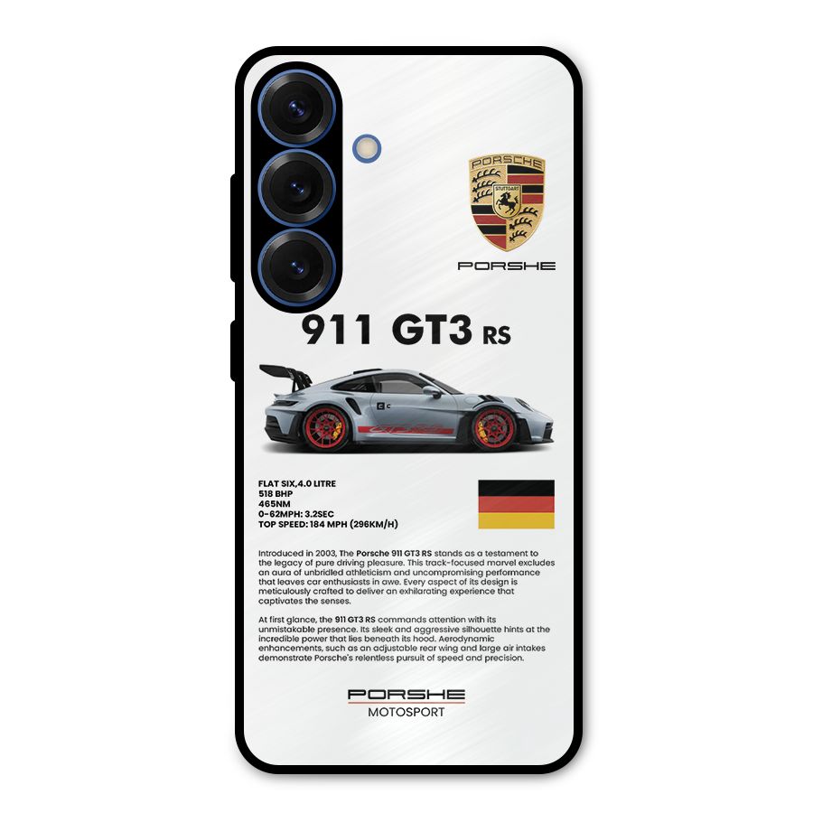 Supercar Features Metal Back Case for Galaxy S25