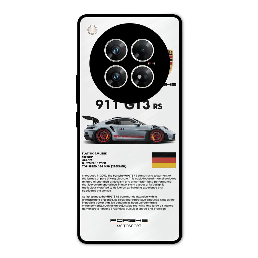Supercar Features Metal Back Case for Infinix Zero 40 5G