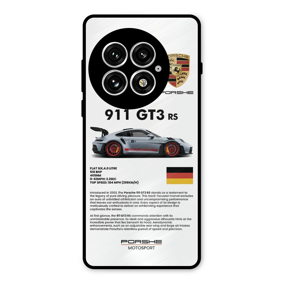 Supercar Features Metal Back Case for OnePlus 13