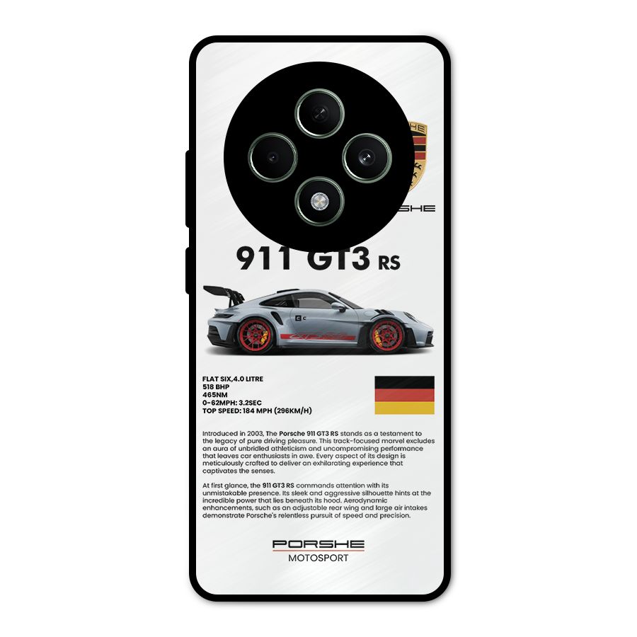Supercar Features Metal Back Case for Oppo F27