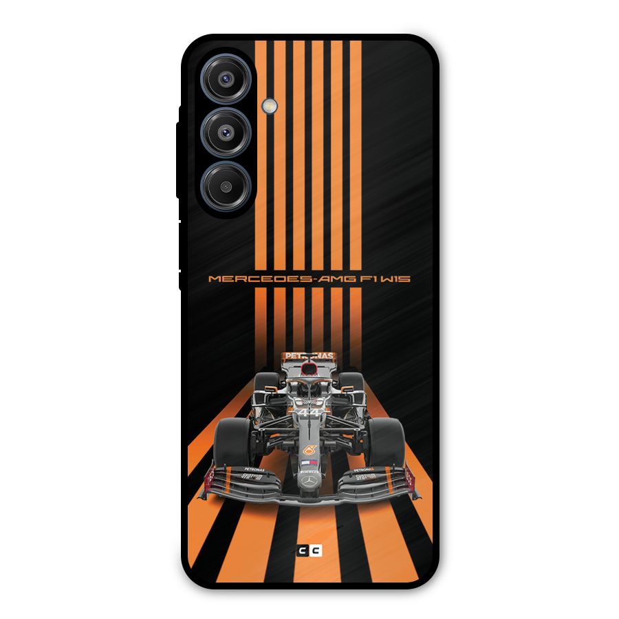 Supercar On Track Metal Back Case for Galaxy A16 5G