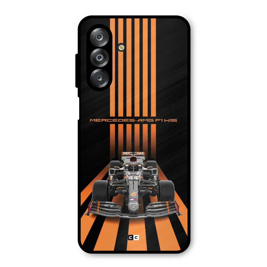 Supercar On Track Metal Back Case for Galaxy A26
