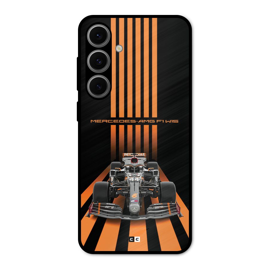 Supercar On Track Metal Back Case for Galaxy S24 FE