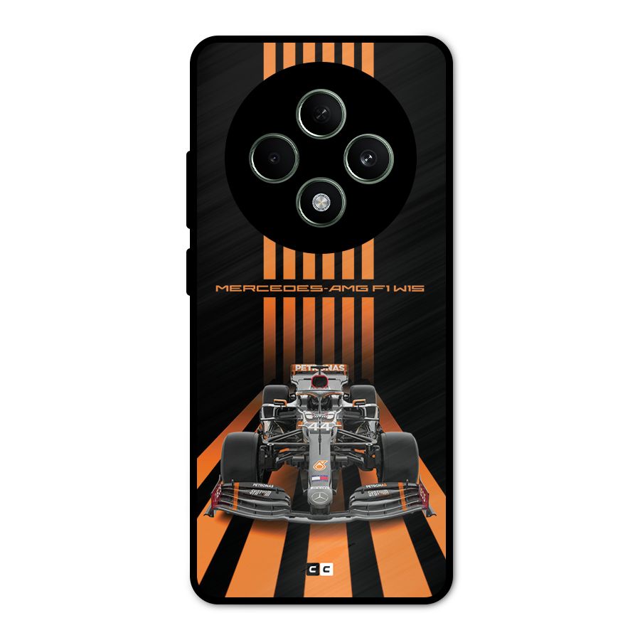 Supercar On Track Metal Back Case for Oppo F27