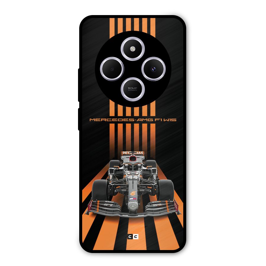 Supercar On Track Metal Back Case for Poco C75 5G