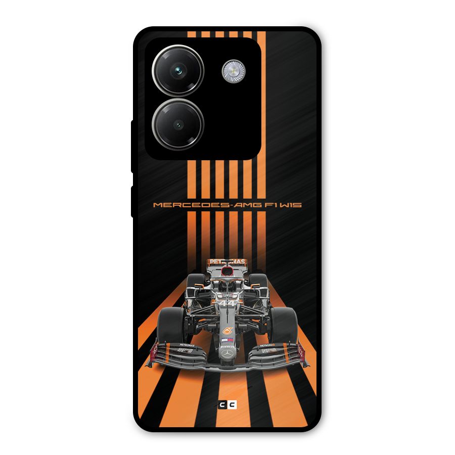 Supercar On Track Metal Back Case for Poco M7 Pro 5G