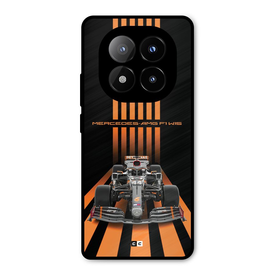 Supercar On Track Metal Back Case for Redmi Note 14 Pro Plus 5G