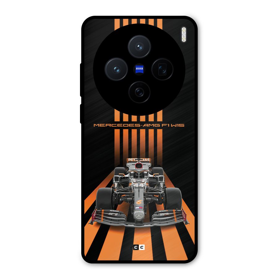 Supercar On Track Metal Back Case for Vivo X200