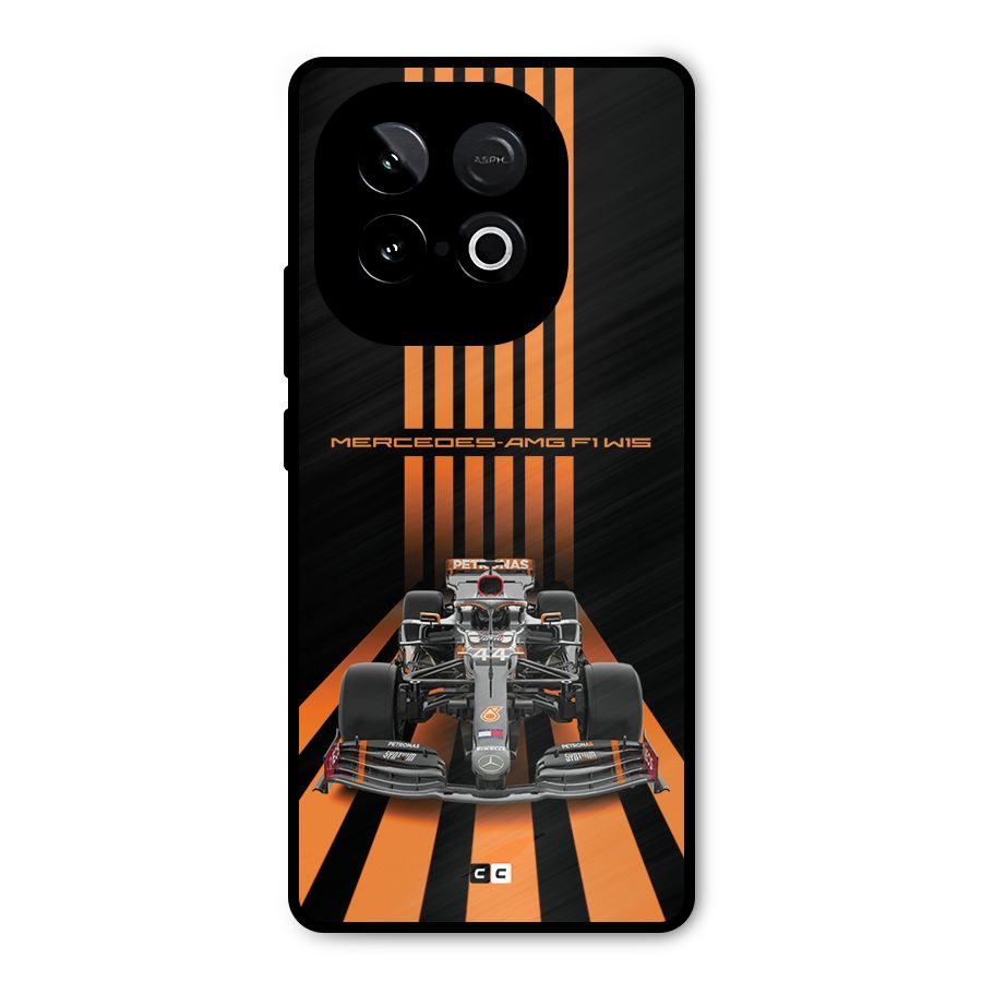 Supercar On Track Metal Back Case for iQOO Neo 10