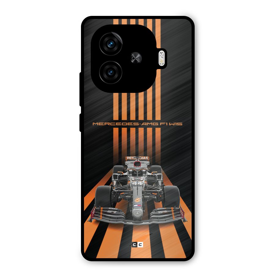 Supercar On Track Metal Back Case for iQOO Neo 10R