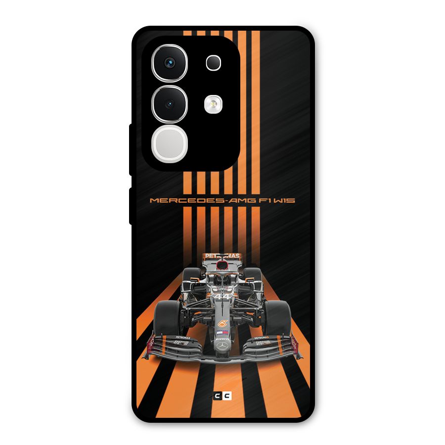 Supercar On Track Metal Back Case for iQOO Z10x
