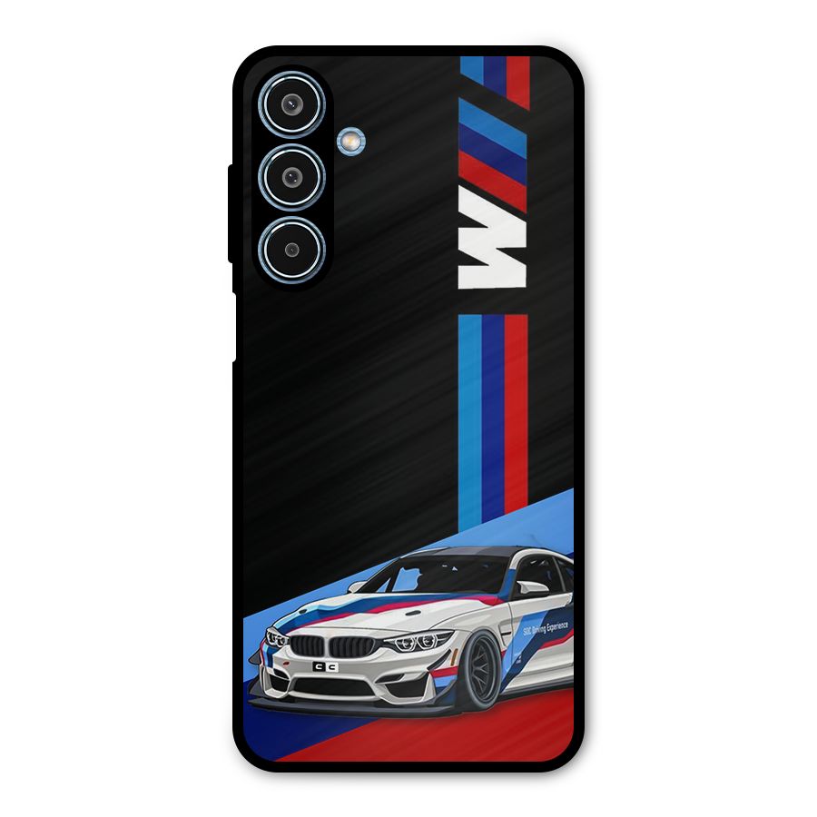 Supercar Stance Metal Back Case for Galaxy M35
