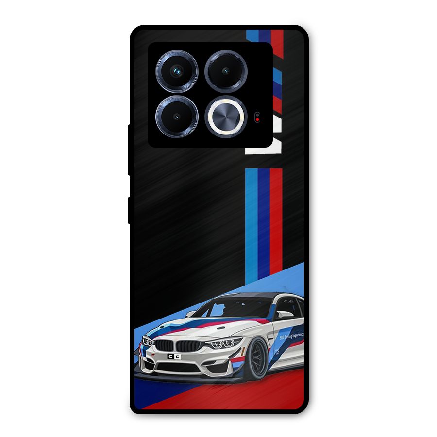 Supercar Stance Metal Back Case for Infinix Note 40 5G