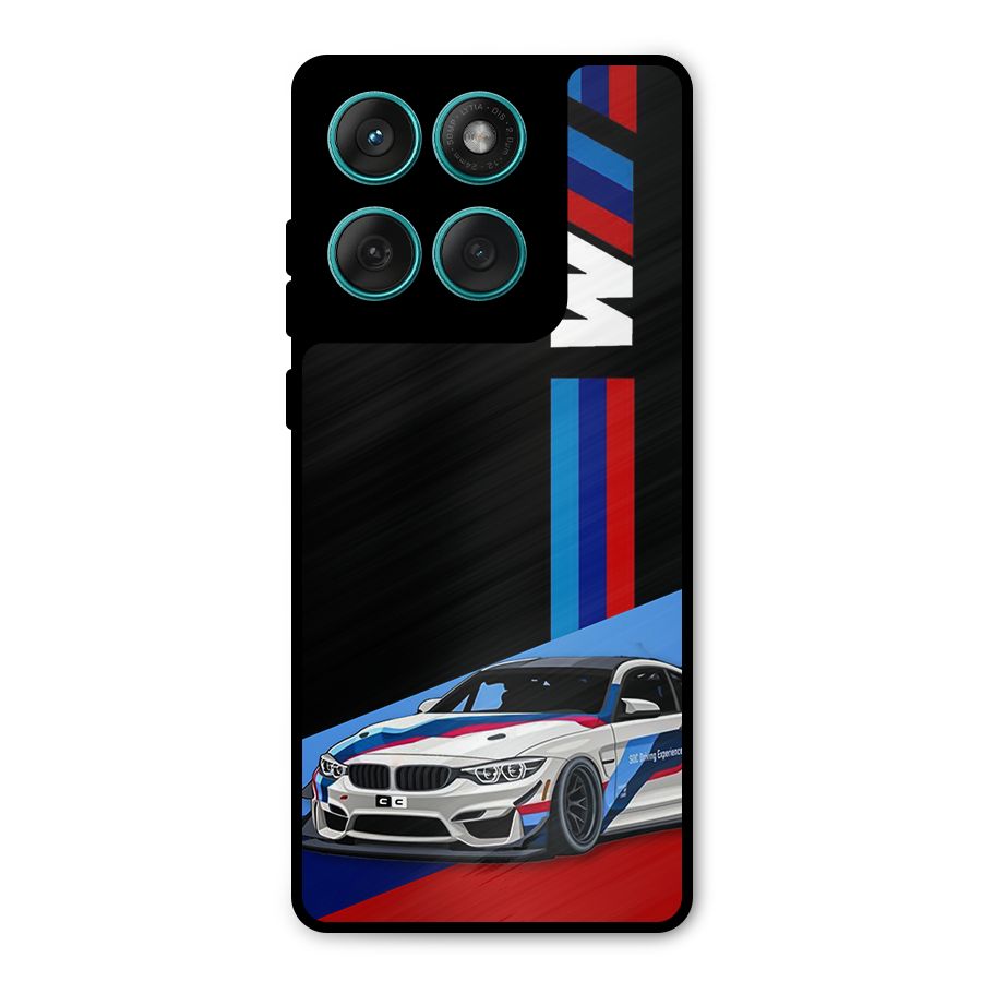 Supercar Stance Metal Back Case for Motorola Edge 60 Fusion