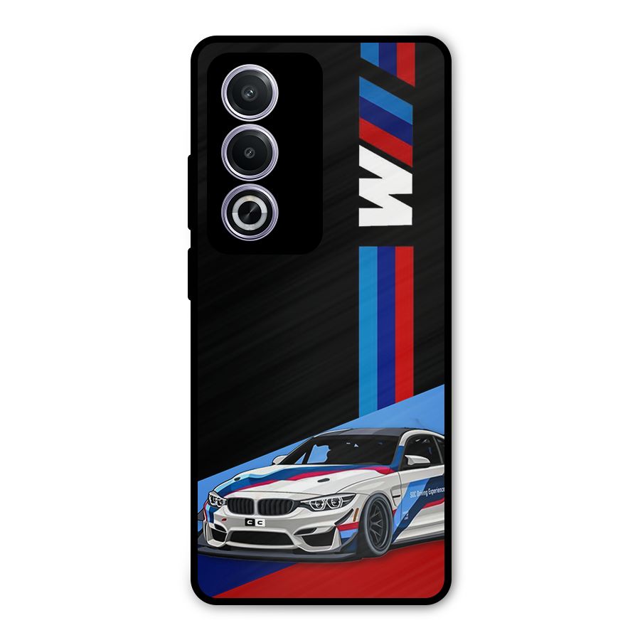 Supercar Stance Metal Back Case for Oppo A3 Pro