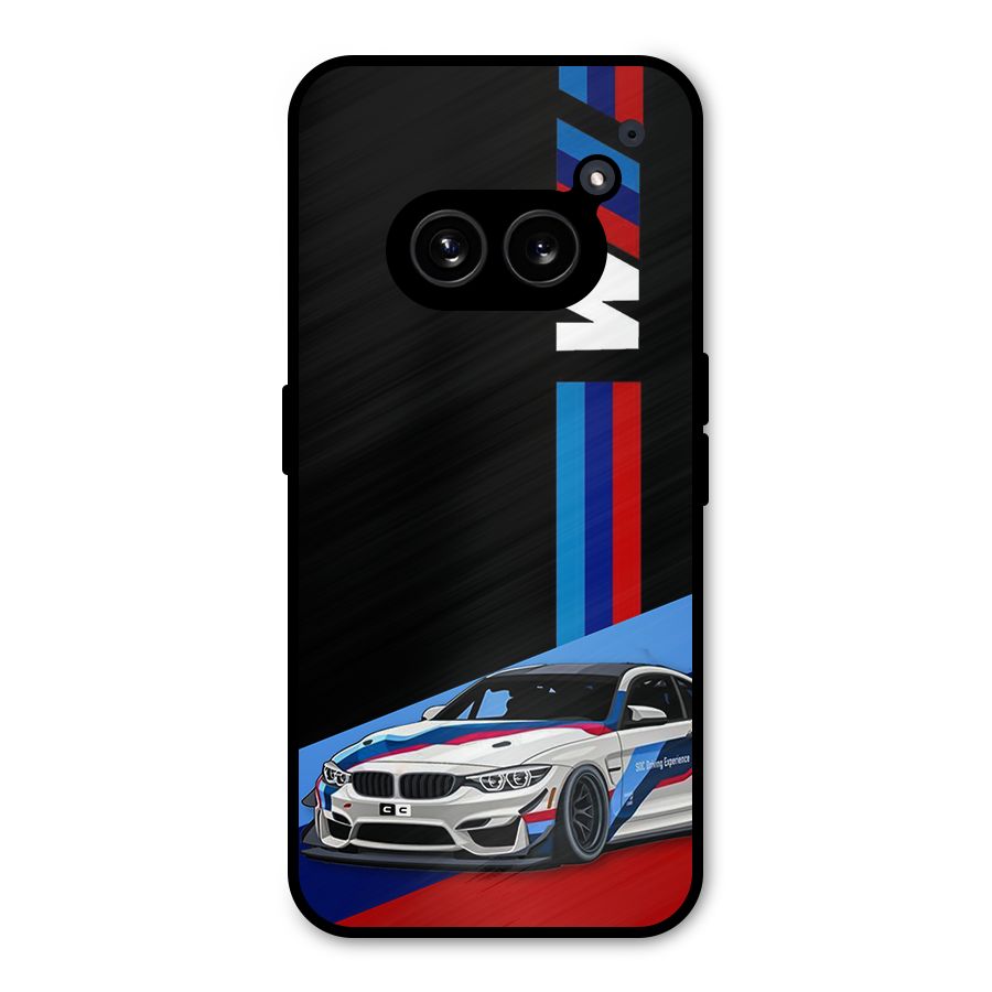 Supercar Stance Metal Back Case for Nothing Phone 2a