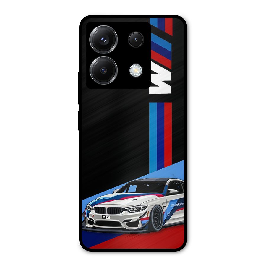 Supercar Stance Metal Back Case for Poco X6