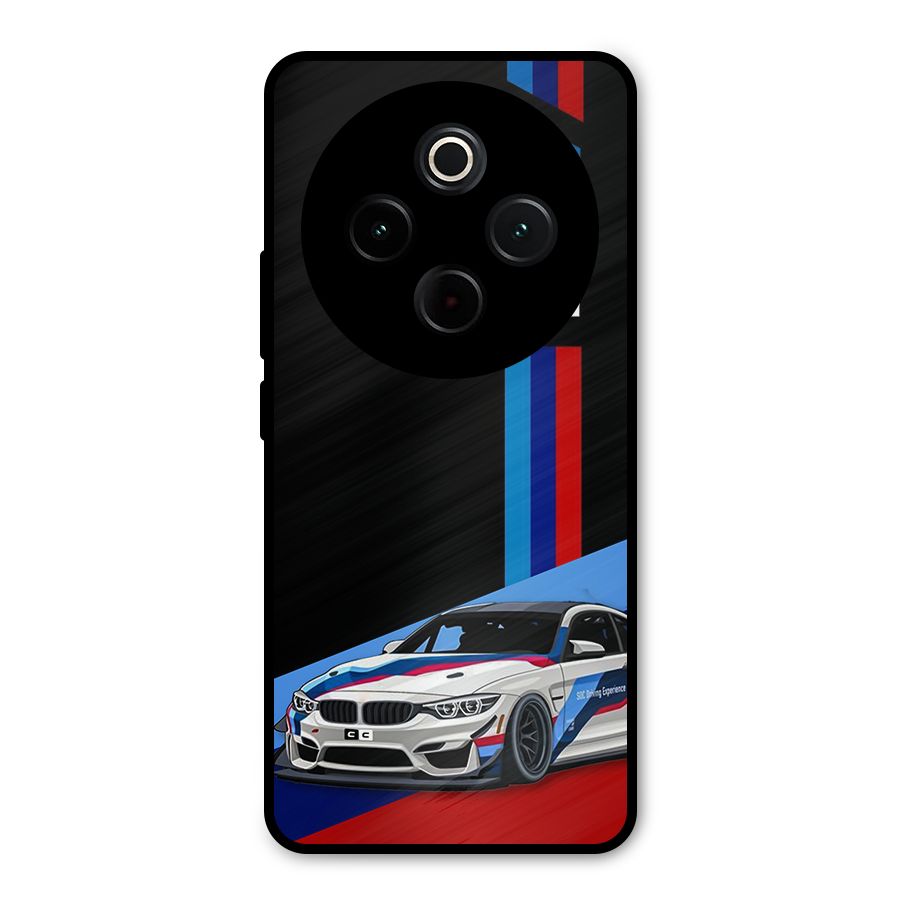Supercar Stance Metal Back Case for Vivo T4