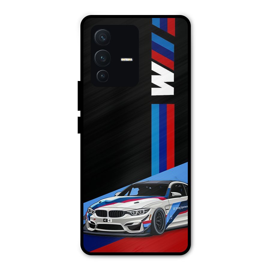 Supercar Stance Metal Back Case for Vivo V23 Pro