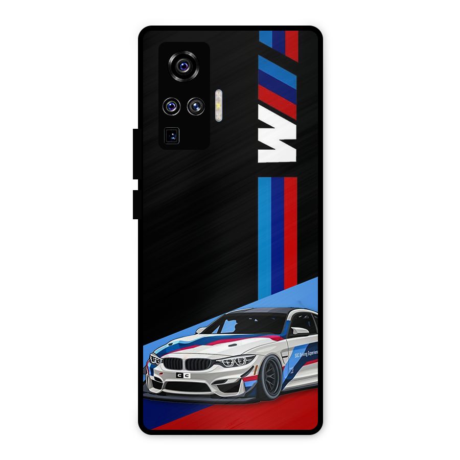 Supercar Stance Metal Back Case for Vivo X50 Pro