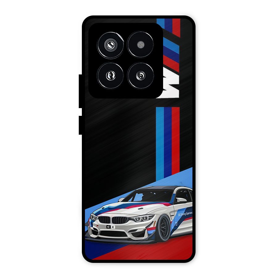 Supercar Stance Metal Back Case for Xiaomi 14 Pro