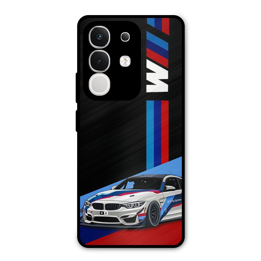 Supercar Stance Metal Back Case for iQOO Z10x