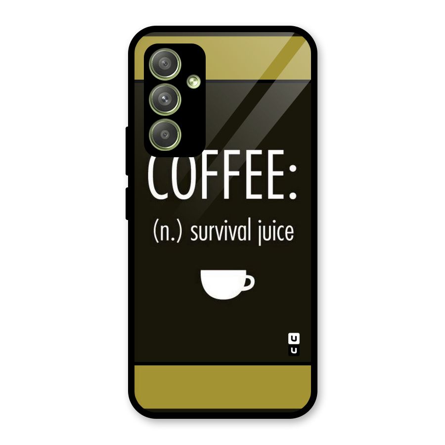 Survival Juice Glass Back Case for Galaxy A54