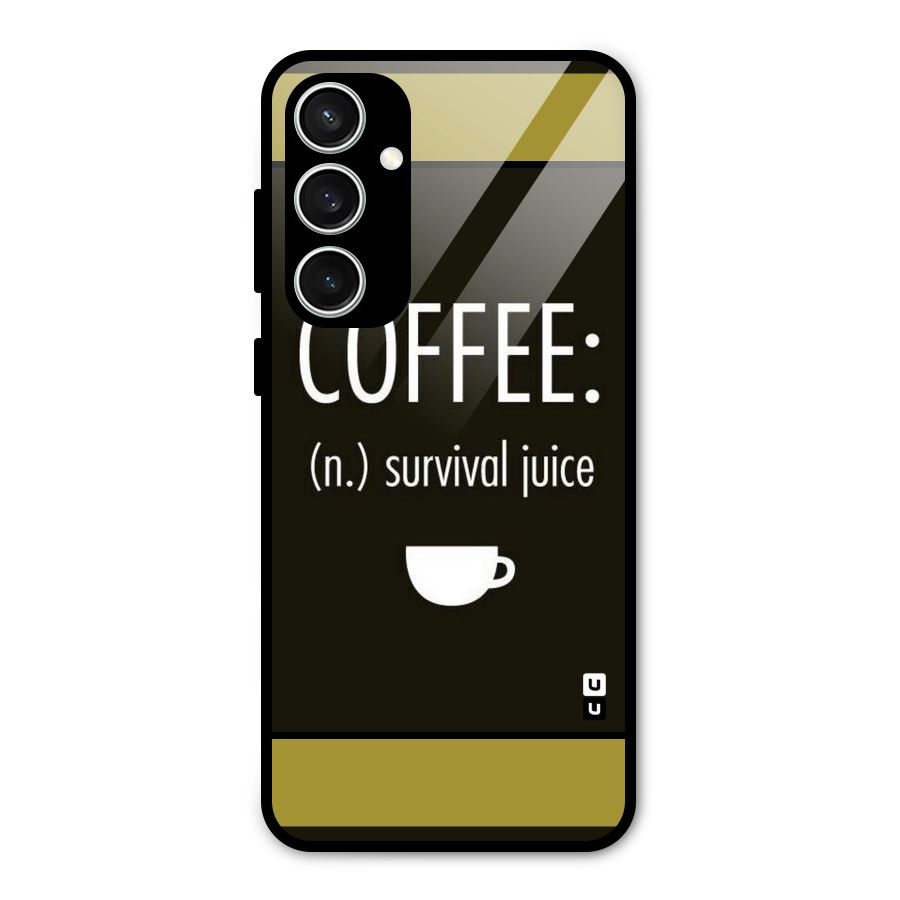Survival Juice Glass Back Case for Galaxy S23 FE