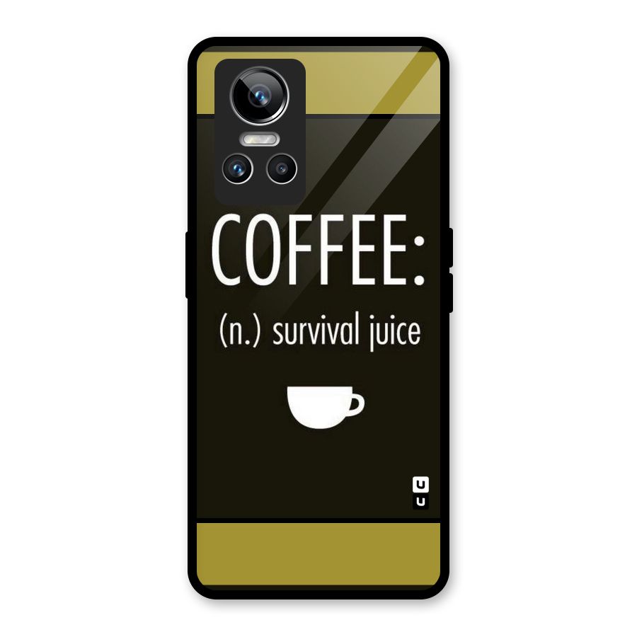 Survival Juice Glass Back Case for Realme GT Neo 3