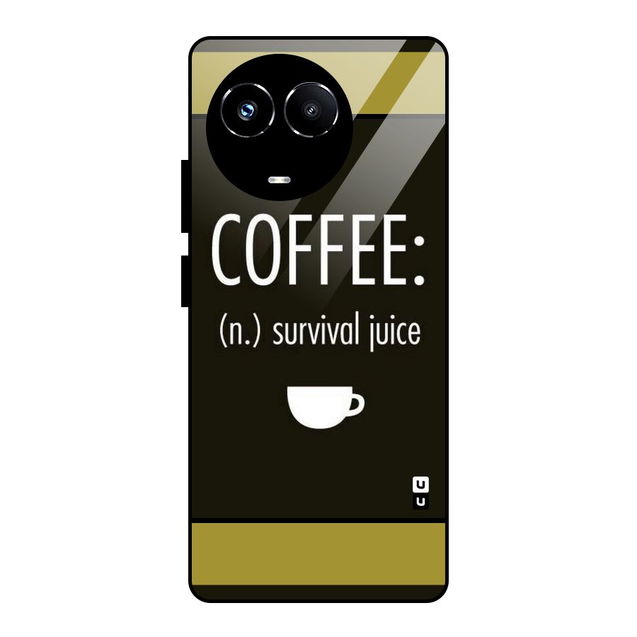 Survival Juice Glass Back Case for Realme Narzo 60X