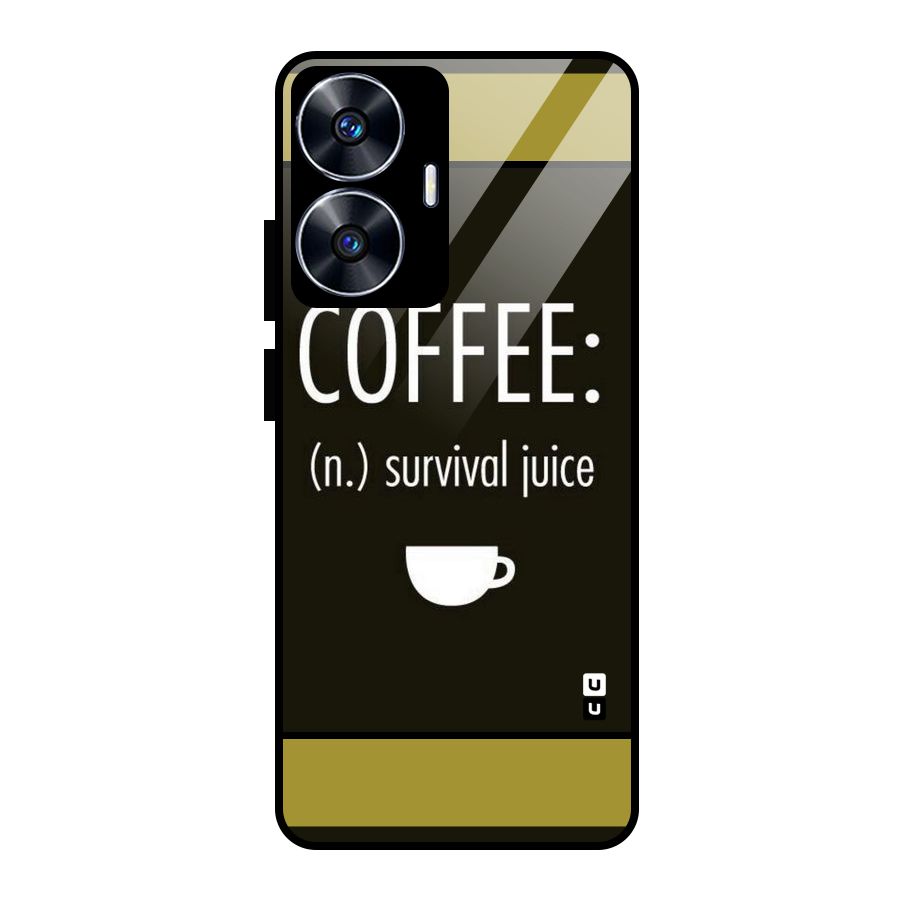 Survival Juice Glass Back Case for realme C55