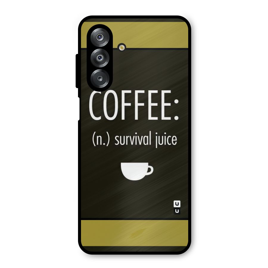 Survival Juice Metal Back Case for Galaxy A26
