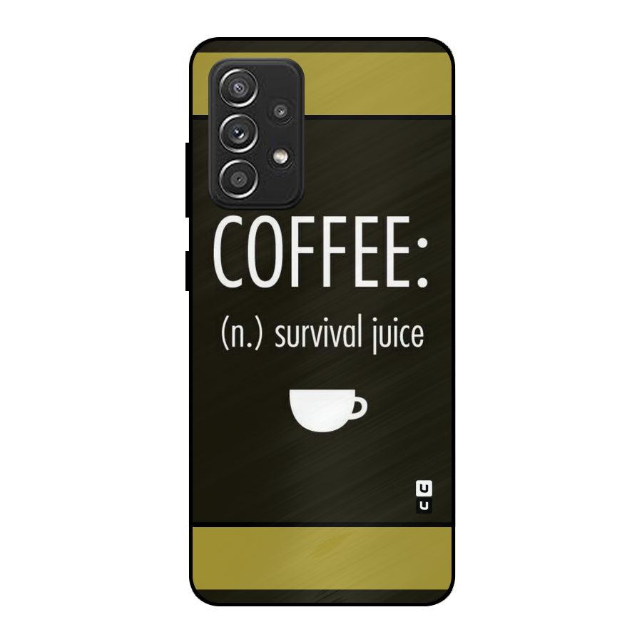 Survival Juice Metal Back Case for Galaxy A52s 5G