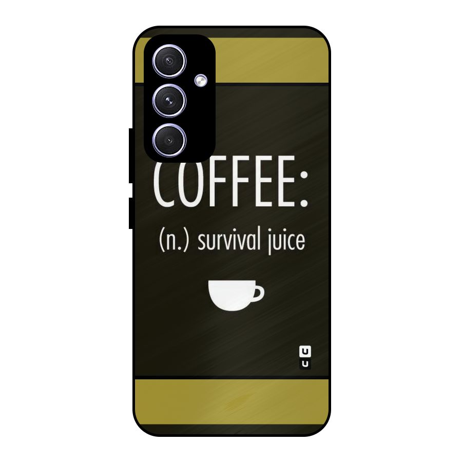 Survival Juice Metal Back Case for Galaxy A54