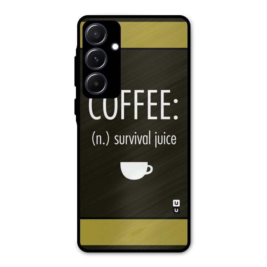 Survival Juice Metal Back Case for Galaxy A55