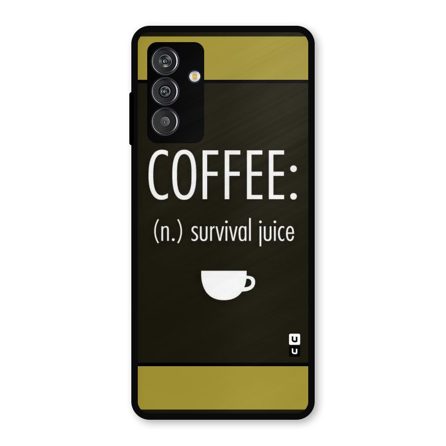 Survival Juice Metal Back Case for Galaxy F13