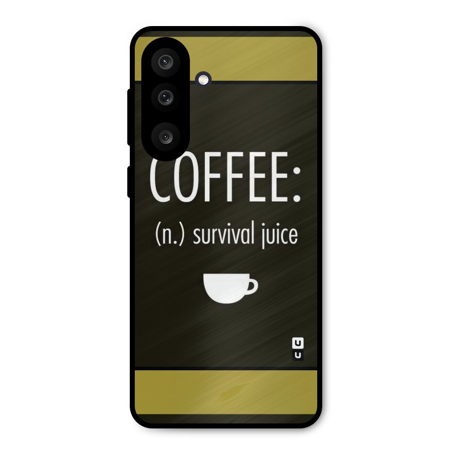 Survival Juice Metal Back Case for Galaxy F56