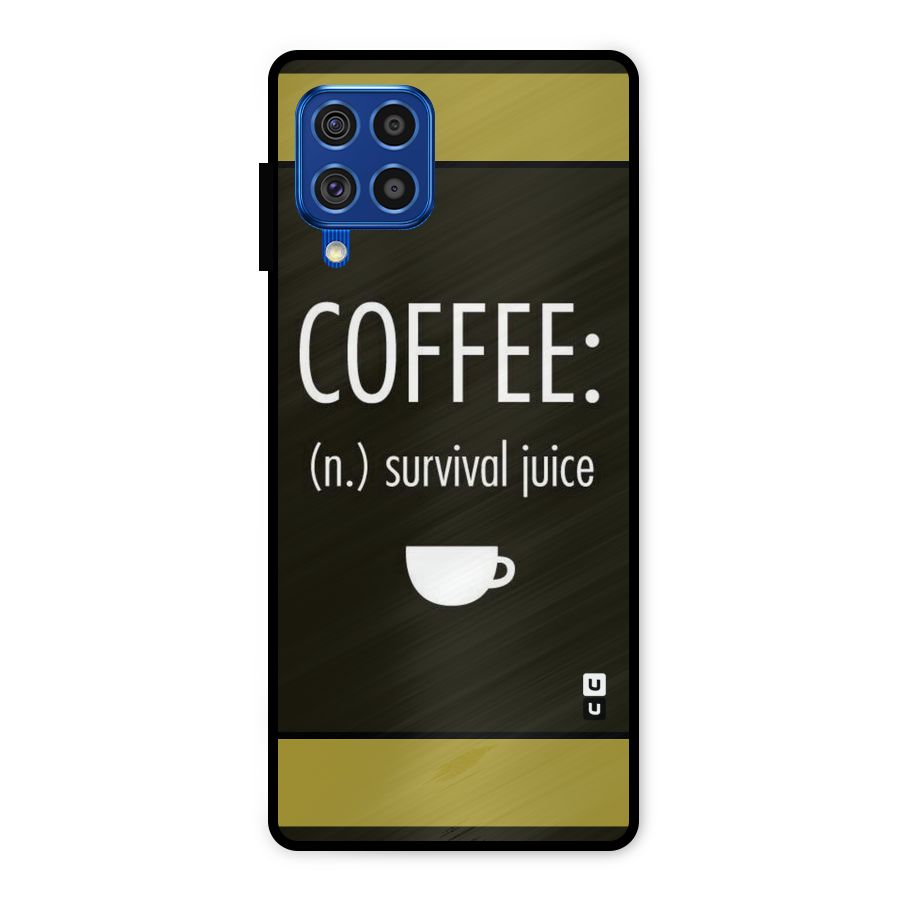 Survival Juice Metal Back Case for Galaxy F62
