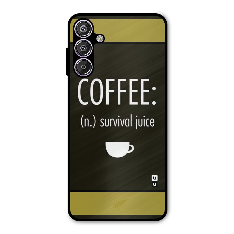 Survival Juice Metal Back Case for Galaxy M15