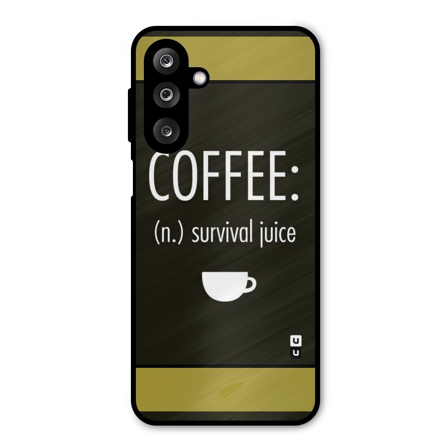 Survival Juice Metal Back Case for Galaxy M36