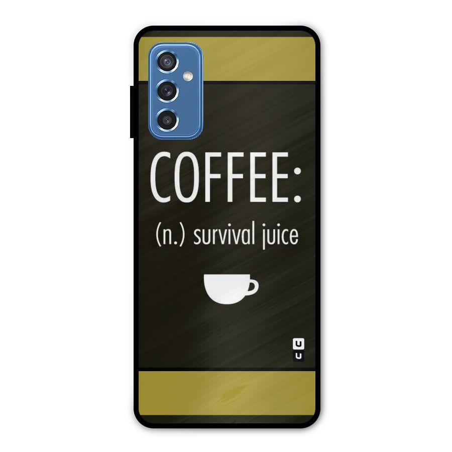 Survival Juice Metal Back Case for Galaxy M52 5G
