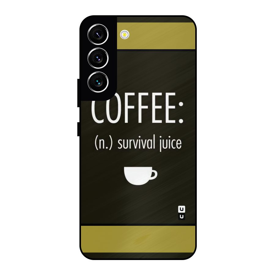 Survival Juice Metal Back Case for Galaxy S22 5G