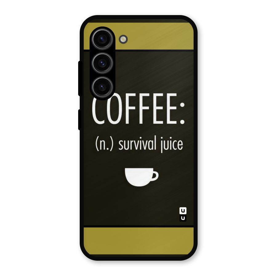 Survival Juice Metal Back Case for Galaxy S23